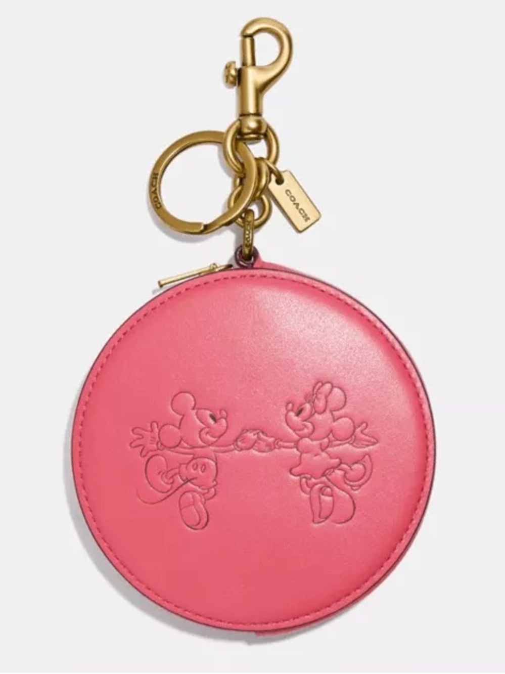 C6096 Disney X Coach Coin Pouch Bag
Charm With Mickey Mouse Watermelon